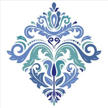 Oriental Abstract Vector Pattern イラスト素材