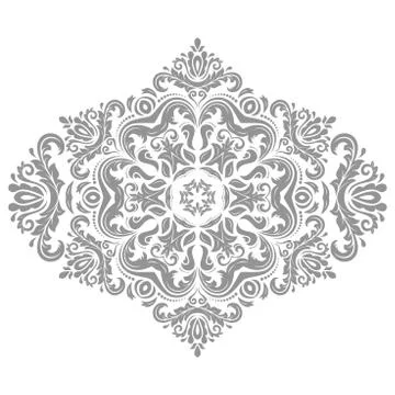 Oriental Abstract Vector Pattern Illustrazione stock