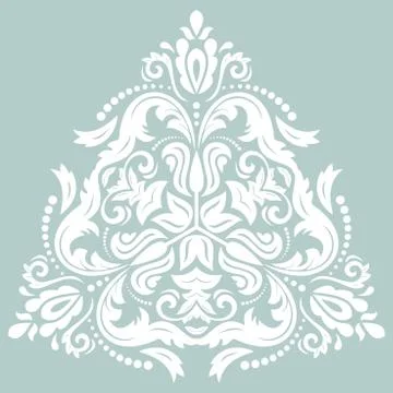 Oriental Abstract Vector Pattern Stock Illustration