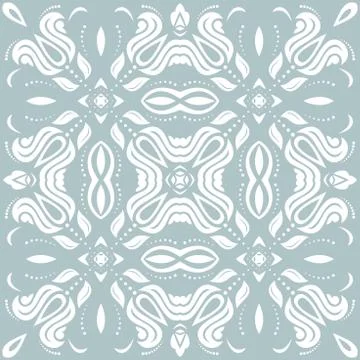 Oriental Abstract Vector Pattern 스톡 일러스트