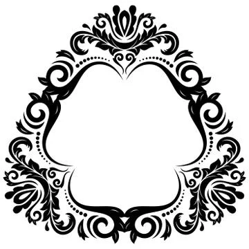 Oriental Abstract Vector Pattern Stock Illustration