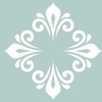 Oriental Abstract Vector Pattern Stock Illustration