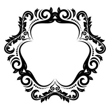 Oriental Abstract Vector Pattern Stock Illustration