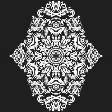 Oriental Abstract Vector Pattern Stock Illustration