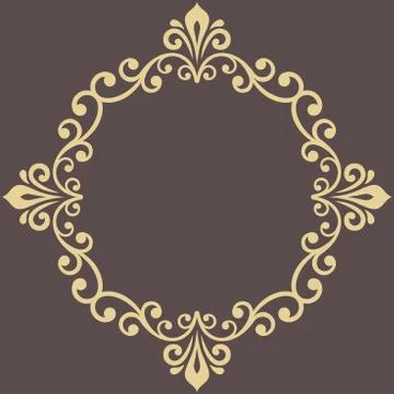 Oriental Abstract Vector Pattern Stock Illustration