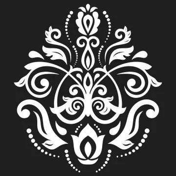 Oriental Abstract Vector Pattern Stock Illustration