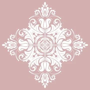 Oriental Abstract Vector Pattern 스톡 일러스트