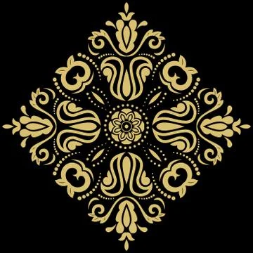 Oriental Abstract Vector Pattern イラスト素材