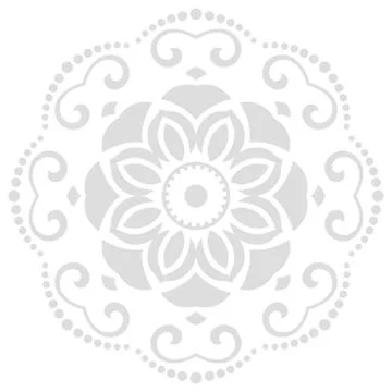 Oriental Abstract Vector Pattern 스톡 일러스트