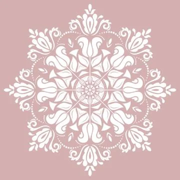 Oriental Abstract Vector Pattern Illustrazione stock