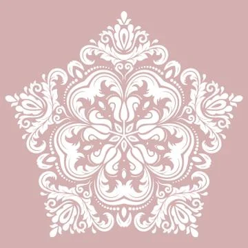 Oriental Abstract Vector Pattern 스톡 일러스트