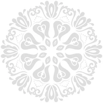 Oriental Abstract Vector Pattern 스톡 일러스트