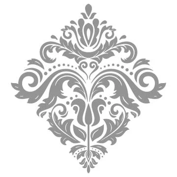 Oriental Abstract Vector Pattern Stock Illustration