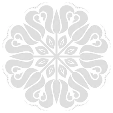 Oriental Abstract Vector Pattern Stock Illustration