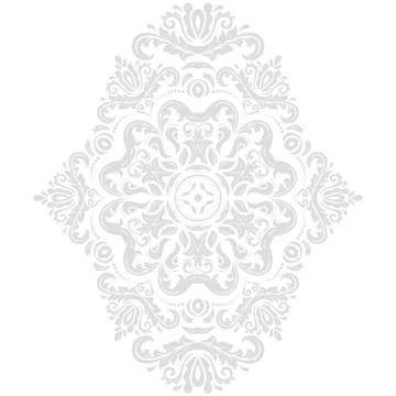 Oriental Abstract Vector Pattern Stock Illustration