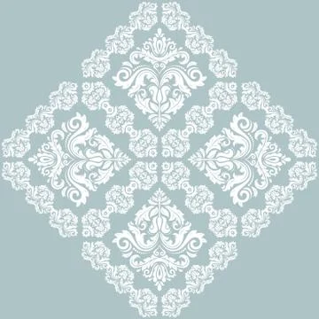 Oriental Abstract Vector Pattern Stock Illustration