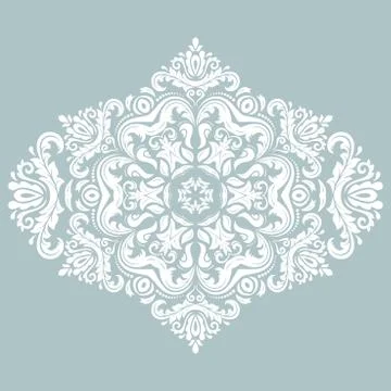 Oriental Abstract Vector Pattern Illustrazione stock