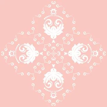 Oriental Abstract Vector Pattern 스톡 일러스트