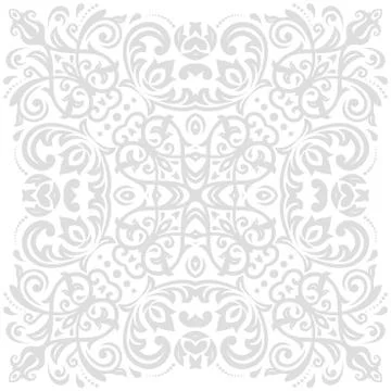 Oriental Abstract Vector Pattern 스톡 일러스트