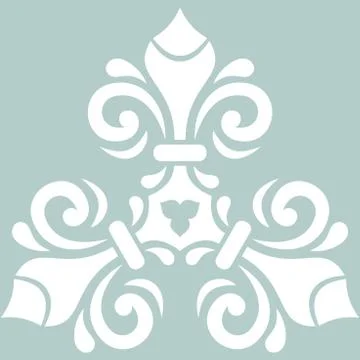 Oriental Abstract Vector Pattern Stock Illustration