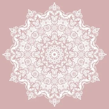 Oriental Abstract Vector Pattern 스톡 일러스트