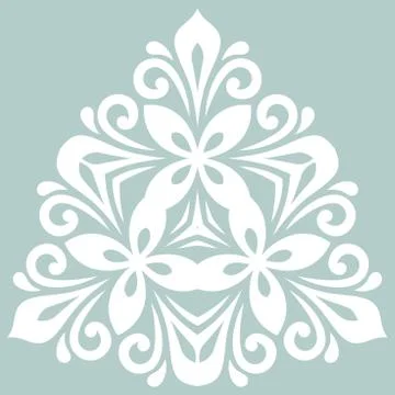 Oriental Abstract Vector Pattern 스톡 일러스트