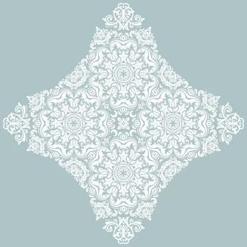 Oriental Abstract Vector Pattern Stock Illustration