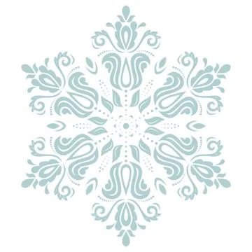 Oriental Abstract Vector Pattern Illustrazione stock