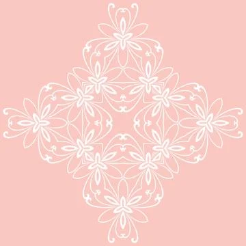 Oriental Abstract Vector Pattern Stock Illustration