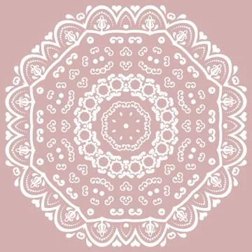 Oriental Abstract Vector Pattern 스톡 일러스트