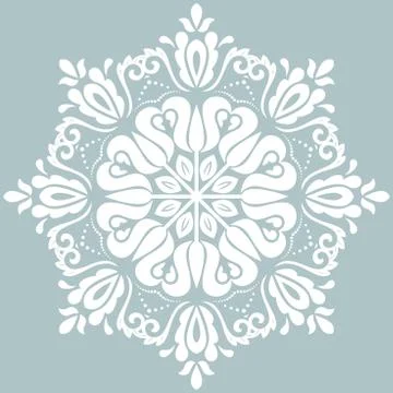 Oriental Abstract Vector Pattern Stock Illustration