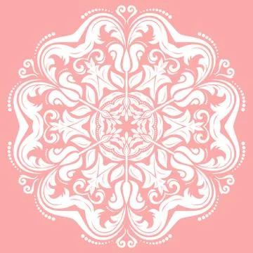 Oriental Abstract Vector Pattern Illustrazione stock