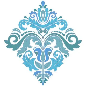 Oriental Abstract Vector Pattern Stock Illustration