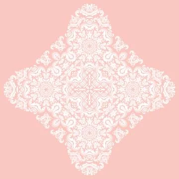 Oriental Abstract Vector Pattern Stock Illustration