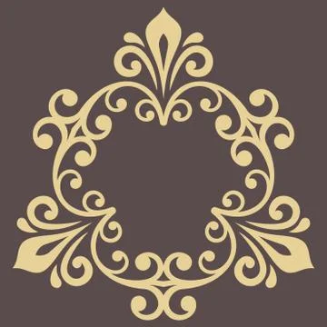 Oriental Abstract Vector Pattern Stock Illustration