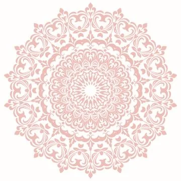 Oriental Abstract Vector Pattern 스톡 일러스트