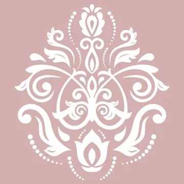 Oriental Abstract Vector Pattern 스톡 일러스트