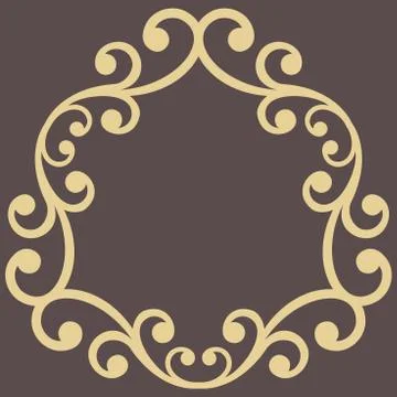 Oriental Abstract Vector Pattern 스톡 일러스트