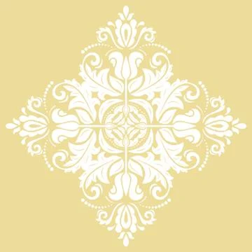 Oriental Abstract Vector Pattern 스톡 일러스트