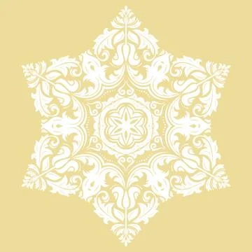 Oriental Abstract Vector Pattern 스톡 일러스트