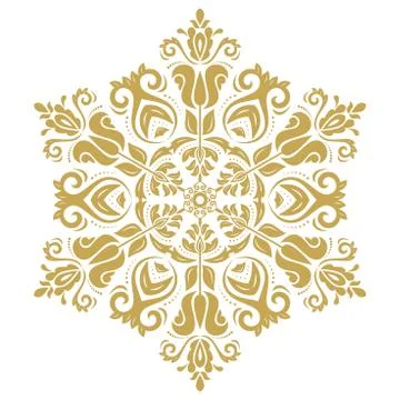 Oriental Abstract Vector Pattern 스톡 일러스트