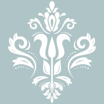 Oriental Abstract Vector Pattern Illustrazione stock