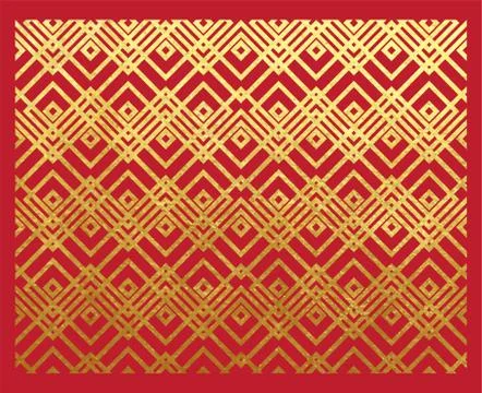 Oriental ancient geometric pattern Stock Illustration