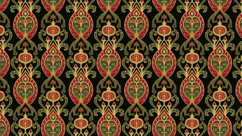 Oriental animated pattern. Stock Footage 171102459