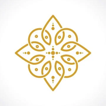 Oriental arabic pattern Stock Illustration