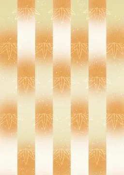 Oriental background with bamboo Stock Illustration