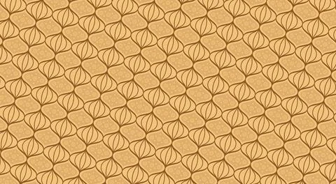 Oriental background with a seamless pattern of lanterns for the Chinese New Year Stock Photos