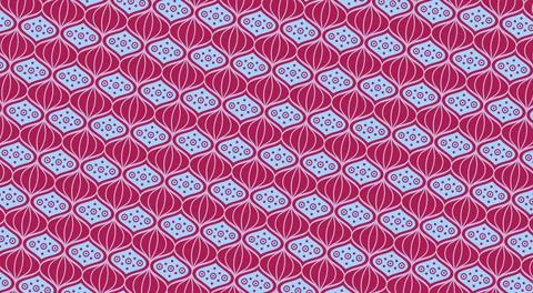Oriental background with a seamless pattern of lanterns for the Chinese New Year Stock Photos