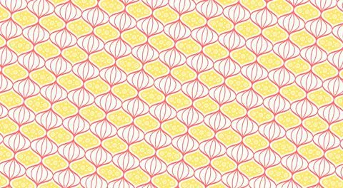 Oriental background with a seamless pattern of lanterns for the Chinese New Year Stock Photos