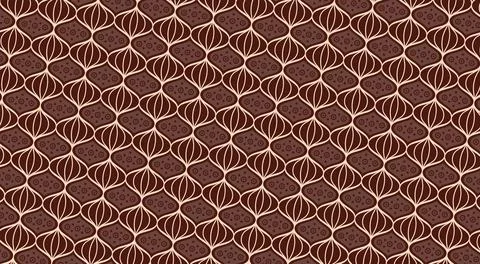 Oriental background with a seamless pattern of lanterns for the Chinese New Year Stock Photos